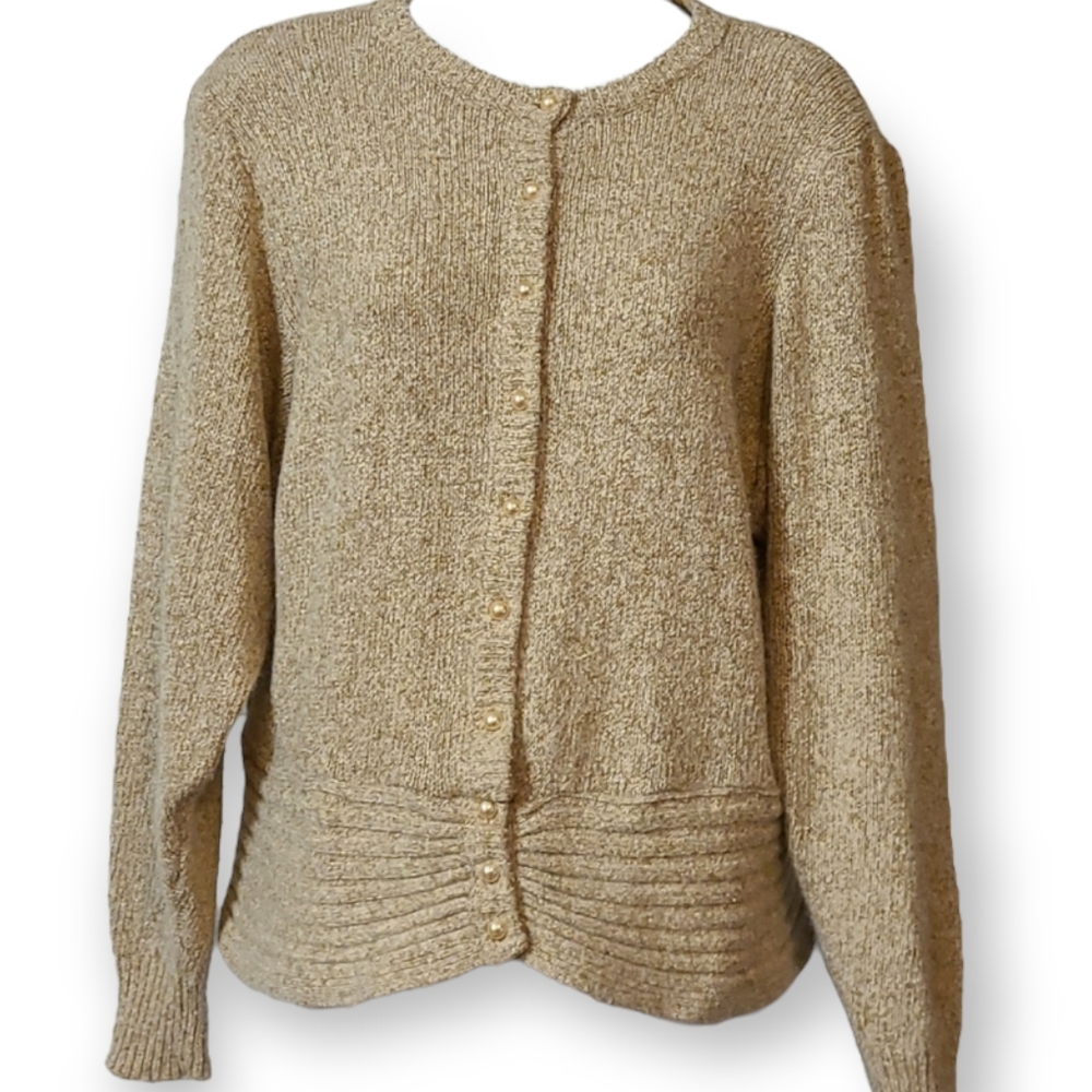 Raoul silk and angora grandma core cardigan
